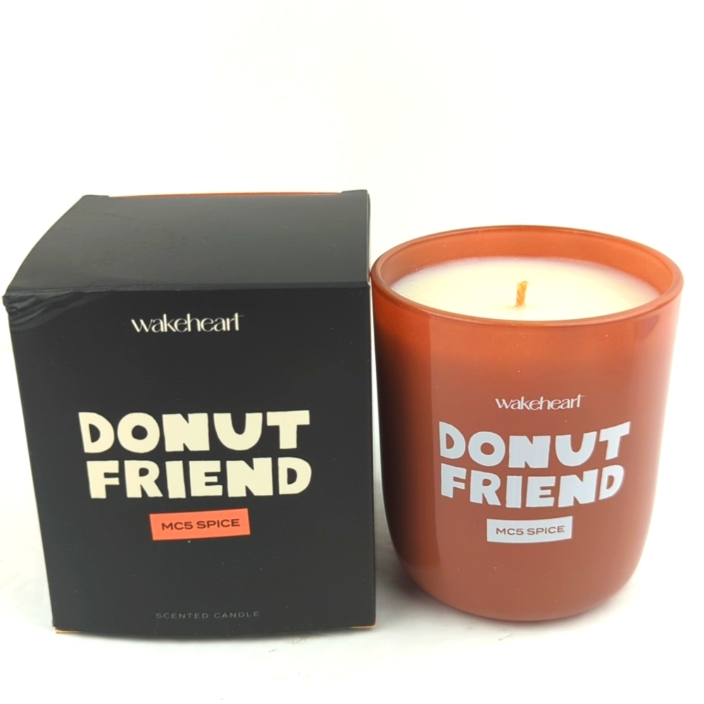 Wakeheart MC5 Spice Candle (Vanilla Spice Doughnut Scent) 8oz.